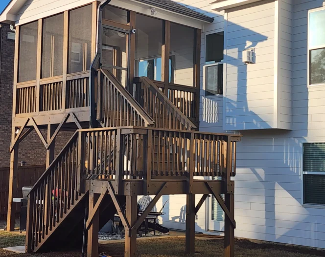 screened in porch